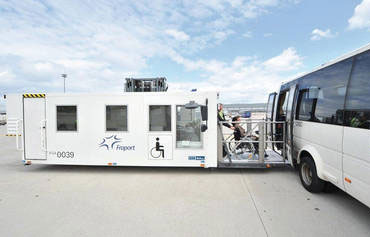 ambuift can dock directly to PRM buses